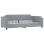 Light gray fabric sofa bed 90x200 cm by vidaXL, Beds and slatted bases - Ref: Foro24-354205, Price: 228,01 €, Discount: %