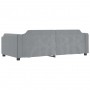 Light gray fabric sofa bed 90x200 cm by vidaXL, Beds and slatted bases - Ref: Foro24-354205, Price: 228,01 €, Discount: %