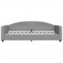 Sofá cama tela gris claro 100x200 cm de vidaXL, Camas y somieres - Ref: Foro24-354116, Precio: 230,09 €, Descuento: %