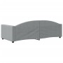 Sofá cama tela gris claro 90x200 cm de vidaXL, Camas y somieres - Ref: Foro24-354111, Precio: 188,99 €, Descuento: %