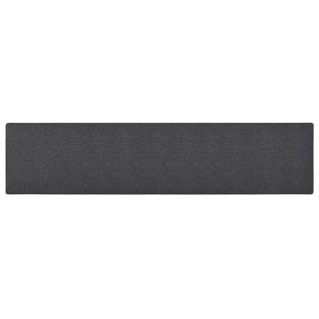 Alfombra de pasillo gris antracita 50x250 cm de vidaXL, Alfombras - Ref: Foro24-326961, Precio: 28,25 €, Descuento: %