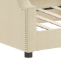 Cream fabric sofa bed 80x200 cm by vidaXL, Beds and slatted bases - Ref: Foro24-354204, Price: 222,99 €, Discount: %