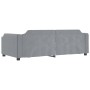 Sofá cama tela gris claro 100x200 cm de vidaXL, Camas y somieres - Ref: Foro24-354210, Precio: 232,99 €, Descuento: %