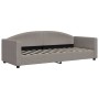 Taupe gray fabric sofa bed 80x200 cm by vidaXL, Beds and slatted bases - Ref: Foro24-354109, Price: 207,43 €, Discount: %