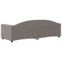 Sofá cama tela gris taupe 80x200 cm de vidaXL, Camas y somieres - Ref: Foro24-354109, Precio: 207,99 €, Descuento: %