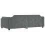 Sofá cama tela gris oscuro 90x200 cm de vidaXL, Camas y somieres - Ref: Foro24-354206, Precio: 225,62 €, Descuento: %