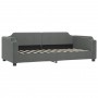 Sofá cama tela gris oscuro 80x200 cm de vidaXL, Camas y somieres - Ref: Foro24-354201, Precio: 219,48 €, Descuento: %