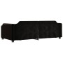 Black fabric sofa bed 80x200 cm by vidaXL, Beds and slatted bases - Ref: Foro24-354202, Price: 207,99 €, Discount: %