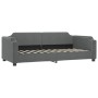 Sofá cama tela gris oscuro 100x200 cm de vidaXL, Camas y somieres - Ref: Foro24-354211, Precio: 234,35 €, Descuento: %