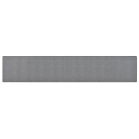 Alfombra de pasillo gris oscuro 50x300 cm de vidaXL, Alfombras - Ref: Foro24-326972, Precio: 32,99 €, Descuento: %