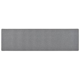 Alfombra de pasillo gris oscuro 80x300 cm de vidaXL, Alfombras - Ref: Foro24-326976, Precio: 42,99 €, Descuento: %