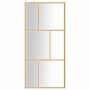 Duschtürtrennwand transparentes Glas ESG Gold 80x195cm von vidaXL, Duschwände und Duschwände - Ref: Foro24-154953, Preis: 179...