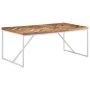 Mesa de comedor de madera maciza de acacia y mango 180x90x76 cm de vidaXL, Mesas de cocina y de comedor - Ref: Foro24-323551,...