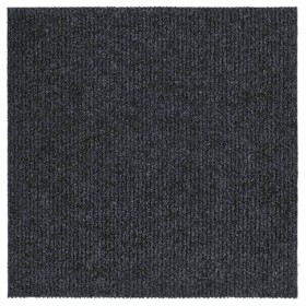 Alfombra de pasillo atrapa suciedad 100x100 cm gris antracita de vidaXL, Alfombras - Ref: Foro24-327165, Precio: 26,99 €, Des...