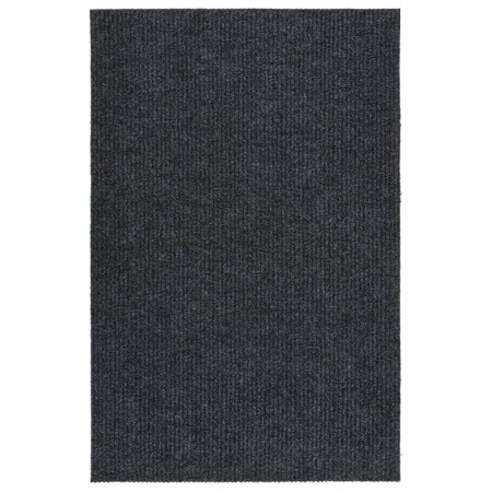 Alfombra de pasillo atrapa suciedad 100x150 cm gris antracita de vidaXL, Alfombras - Ref: Foro24-327166, Precio: 35,34 €, Des...