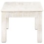 White solid mango wood coffee table 110x60x45 cm by vidaXL, Coffee table - Ref: Foro24-323555, Price: 102,09 €, Discount: %