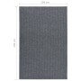 Flurteppich fängt Schmutz auf, 100 x 150 cm, braun von vidaXL, Teppiche - Ref: Foro24-327175, Preis: 36,99 €, Rabatt: %