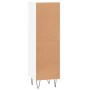 Engineered wood bathroom cabinet in white, 30x30x100 cm by vidaXL, bathroom vanities - Ref: Foro24-831556, Price: 51,73 €, Di...