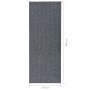 Alfombra de pasillo atrapa suciedad 100x300 cm gris de vidaXL, Alfombras - Ref: Foro24-327178, Precio: 61,23 €, Descuento: %