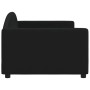 Sofá cama tela negro 90x200 cm de vidaXL, Camas y somieres - Ref: Foro24-354113, Precio: 206,32 €, Descuento: %