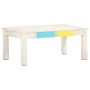 White solid mango wood coffee table 110x60x45 cm by vidaXL, Coffee table - Ref: Foro24-323555, Price: 102,09 €, Discount: %