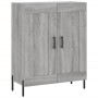 Sonoma gray engineered wood sideboard 69.5x34x90 cm by vidaXL, Sideboards - Ref: Foro24-830210, Price: 61,47 €, Discount: %