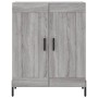 Sonoma gray engineered wood sideboard 69.5x34x90 cm by vidaXL, Sideboards - Ref: Foro24-830210, Price: 61,47 €, Discount: %