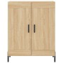 Aparador de madera de ingeniería roble Sonoma 69,5x34x90 cm de vidaXL, Aparadores - Ref: Foro24-830207, Precio: 60,39 €, Desc...