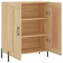 Aparador de madera de ingeniería roble Sonoma 69,5x34x90 cm de vidaXL, Aparadores - Ref: Foro24-830207, Precio: 60,39 €, Desc...