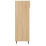 Zapatero madera de ingeniería roble Sonoma 30x35x105 cm de vidaXL, Armarios y almacenamiento - Ref: Foro24-829655, Precio: 40...