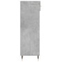 Concrete gray engineered wood shoe rack 30x35x105 cm by vidaXL, Closets and storage - Ref: Foro24-829656, Price: 38,94 €, Dis...