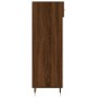 Zapatero madera de ingeniería roble marrón 30x35x105 cm de vidaXL, Armarios y almacenamiento - Ref: Foro24-829659, Precio: 66...