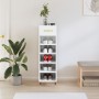 Glossy white plywood shoe cabinet 30x35x105 cm by vidaXL, Closets and storage - Ref: Foro24-829654, Price: 42,40 €, Discount: %