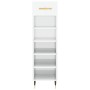 Glossy white plywood shoe cabinet 30x35x105 cm by vidaXL, Closets and storage - Ref: Foro24-829654, Price: 42,40 €, Discount: %