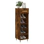 Engineered wood smoked oak shoemaker 30x35x105 cm by vidaXL, Closets and storage - Ref: Foro24-829657, Price: 41,08 €, Discou...