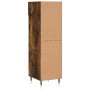 Engineered wood smoked oak shoemaker 30x35x105 cm by vidaXL, Closets and storage - Ref: Foro24-829657, Price: 41,08 €, Discou...