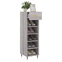 Sonoma gray engineered wood shoe rack 30x35x105 cm by vidaXL, Closets and storage - Ref: Foro24-829658, Price: 40,10 €, Disco...