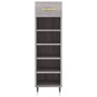 Sonoma gray engineered wood shoe rack 30x35x105 cm by vidaXL, Closets and storage - Ref: Foro24-829658, Price: 40,10 €, Disco...