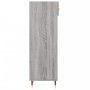 Sonoma gray engineered wood shoe rack 30x35x105 cm by vidaXL, Closets and storage - Ref: Foro24-829658, Price: 40,10 €, Disco...