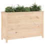 Arriate elevado de jardín madera maciza de pino 119,5x40x78 cm de vidaXL, Maceteros y jardineras - Ref: Foro24-825289, Precio...