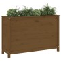 Raised garden bed pine wood honey brown 119.5x40x78cm by vidaXL, Pots and planters - Ref: Foro24-825292, Price: 115,16 €, Dis...