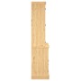 Aparador Corona madera maciza pino mexicano 112x43x196 cm de vidaXL, Aparadores - Ref: Foro24-355085, Precio: 539,66 €, Descu...