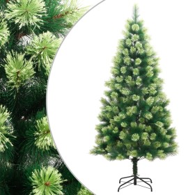 Árbol de Navidad artificial con bisagras y soporte 180 cm de vidaXL, Arboles de navidad - Ref: Foro24-356738, Precio: 93,99 €...