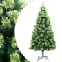 Artificial Christmas tree with hinges and stand 210 cm by vidaXL, Christmas trees - Ref: Foro24-356739, Price: 132,93 €, Disc...