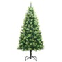 Künstlicher Weihnachtsbaum mit Scharnieren und Ständer 240 cm von vidaXL, Weihnachtsbäume - Ref: Foro24-356740, Preis: 188,93...