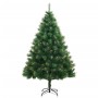 Künstlicher Weihnachtsbaum mit Scharnieren und Ständer 210 cm von vidaXL, Weihnachtsbäume - Ref: Foro24-356753, Preis: 158,99...