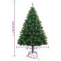 Künstlicher Weihnachtsbaum mit Scharnieren und Ständer 210 cm von vidaXL, Weihnachtsbäume - Ref: Foro24-356753, Preis: 158,99...