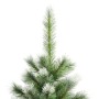 Artificial Christmas tree with hinges and flocked snow 120 cm by vidaXL, Christmas trees - Ref: Foro24-356741, Price: 61,15 €...