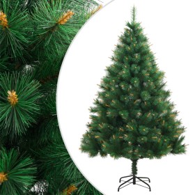 Árbol de Navidad artificial con bisagras y soporte 240 cm de vidaXL, Arboles de navidad - Ref: Foro24-356754, Precio: 208,99 ...