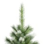 Artificial Christmas tree with hinges and flocked snow 150 cm by vidaXL, Christmas trees - Ref: Foro24-356742, Price: 74,27 €...